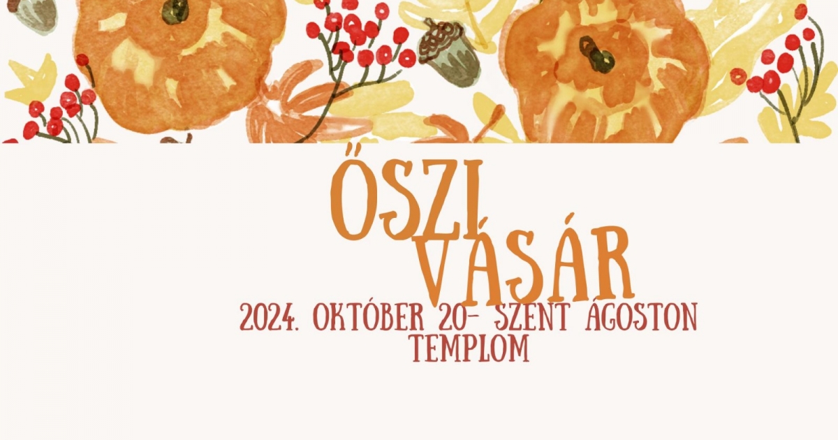 Őszi kézművesvásár